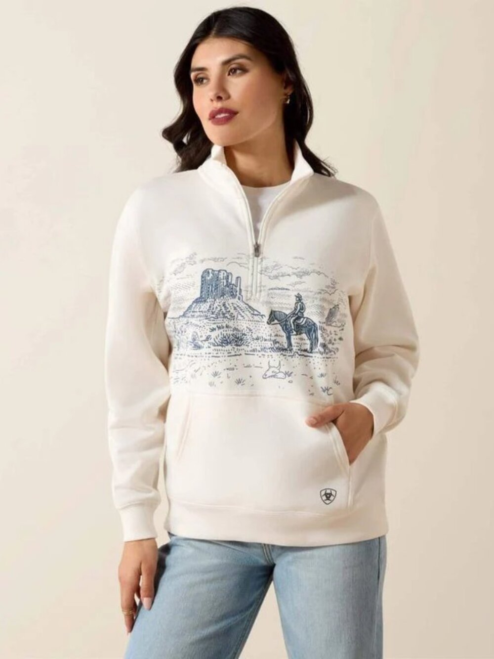 Women's Traveler 1/2 Zip Sweatshirt | NWT